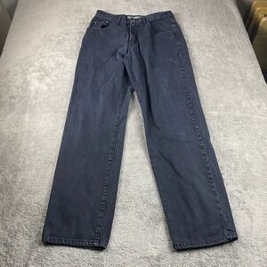 Union Bay Extra Comfort Jeans Mens 31x32 Black Mid Rise